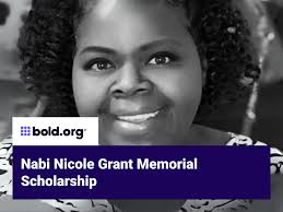 Nabi Nicole Grant Memorial Scholarship