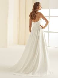 Damen chiffon faltenrock langärmelig rüschen maxi mit gürtel elegant einfarbig. Brautkleid Rock Aus Chiffon Mit Schleppe Brautkontor