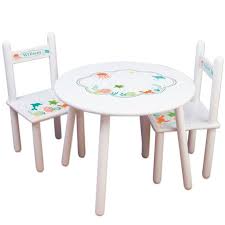 Childs Sea Life Table Chair Set Kids Furniture For Nautical Bedroom Nursery Playroom Perso Round Table And Chairs Personalized Kids Chair Personalized Chairs