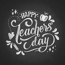 Dear teachers, happy teacher's day to you! Free Vector Happy Teachers Day