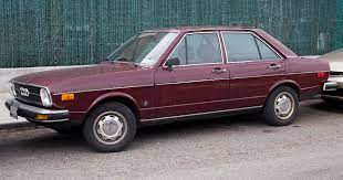 1976 Audi Fox Four Door Sedan Front Left Side Audi 80 B1 Wikipedia Vw Modelle Audi 80 B1 Audi F103