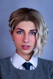 [miles is unable to get up; Wonder Andivi On Twitter You Don T Get To Like My Haircut Gwen Stacy From Spiderverse Spiderversecosplay Https T Co Byb2q3lgac Twitter
