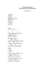 Will f send me g7 someone to c lava. Ukulele Tabs For The Song Ma Belle Evangeline From The Disney Movie Princess And The Frog Ukulele Chords Songs Ukulele Ukulele Songs Disney