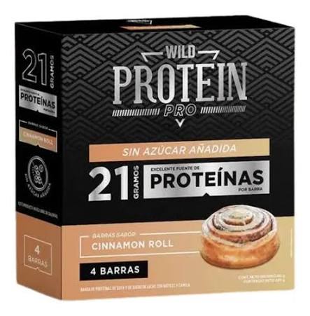 wild Protein Pro cinnamon roll