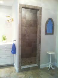 Walk In Shower No Glass Door Needed Walk In Shower Small Bathroom Bathroom Design Small