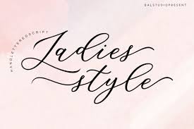 Similar fonts for nadia script from creativemarket.com. Ladies Style 182373 Handwritten Font Bundles Womens Fashion Handwritten Fonts Lady