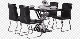 The table has four post legs, minimal aprons, and a square tabletop for a simple silhouette. Dinning Table Set Top View Table Icon Dining Table Household Furniture Png Pngegg