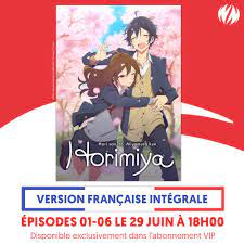 L'anime Horimiya revient sur Wakanim en VF, 29 Juin 2021 - Manga news