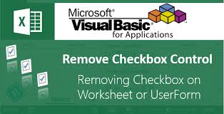 Click in the cell where you want to insert the checkbox, and it will immediately appear near that cell. Remove Checkbox On Worksheet Or Userform In Excel