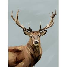 Wrought Studio Flocks Herds Yes Deer Acrylic Painting Print Wayfair In 2020 Animal Paintings Acrylic Deer Painting Animal Paintings