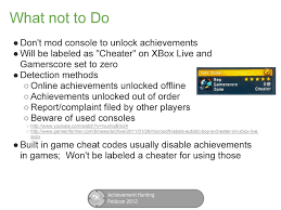 It's a jump to the left: Achievement Hunting Speaker Deck