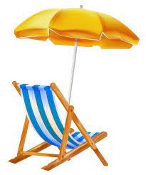 Beach Umbrella With Chair Png Clipar Boho Chair Diy Chair Painted Chair