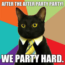 After The After Party Party Cat Meme Cat Planet Cat Planet