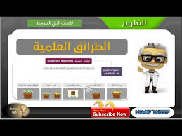 الدرس الثاني الطرائق العلمية في مادة العلوم لطلاب الصف الثاني المتوسط Youtube