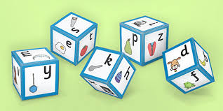 Principles and practice of high quality phonics. Alphabet Sounds With Images Dice Nets