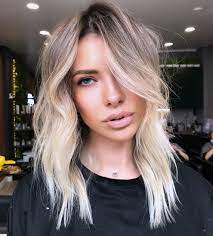 50 Amazing Blonde Balayage Hair Color Ideas For 2021 Hair Adviser Blonde Balayage Dark Roots Blonde Hair Beige Blonde Hair