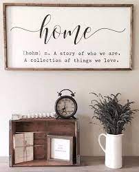 Home Quote Sign Ad Home Definition Quote Homedecor Farmhousestyle Fixerupper For The Home Home Decor Signs Home Signs Farmhouse Decor