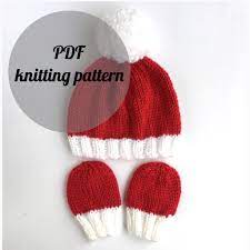 This Item Is Unavailable Etsy Baby Hat Knitting Pattern Baby Mittens Knitting Pattern Crochet Santa Hat Pattern