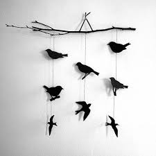 Indie Fashion And Beauty Diy Chic Bird And Branch Mobile Branch Mobile Diy Baby Stuff Diy Home Crafts