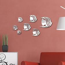 Maybe you would like to learn more about one of these? Buy Andy Cool Premium Quality 7pcs 3d Fish Wall Stickers Diy Mirror Wall Art Decal Silver Fish Mirror Background Decor Online In Guatemala B07rxtmxzn