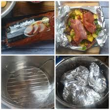 If you are cooking the long strip tenderloin, remove from oven, tent with foil to rest for 10 min. Pressure Cooker Pork Loin Cowboy Foil Packets Make The Best Of Everything