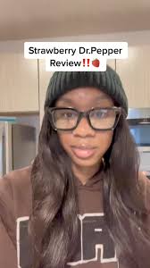 Cuz honey this new strawberry Dr Pepper already got me a chokehold‼️🍓😋  Run 🏃🏾‍♀