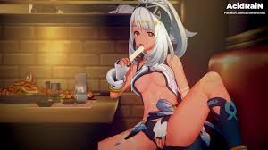 【Genshin impact】mualani sex[音声付]