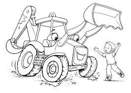 Download this adorable dog printable to delight your child. Backhoe Joe Coloring Sheet Coloring Pages Coloring Sheets Color