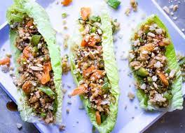Teriyaki Chicken Lettuce Wraps Recipe The Kitchen Girl