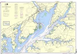 Details About Noaa Nautical Chart 12274 Head Of Chesapeake Bay