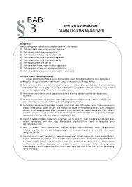 Pelayanan dan asuhan keperawatan, (d). Doc Bab 5 Struktur Organisasi Doc Gea Raftika Academia Edu