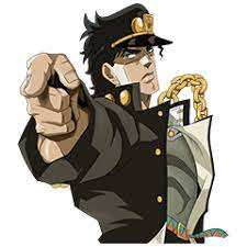 Jojo Transparent Emotes 23 Jojos Bizarre Adventure Jotaro Jojo Anime Jojo Bizzare Adventure