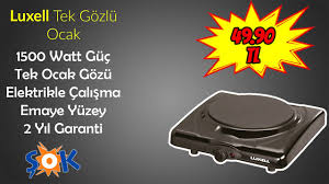 Yani mantık olarak, aynı ütü gibi, ayarlanan sıcaklığa gelene kadar. Sok Luxell Elektrikli Tekli Ocak Incelemesi Kullanici Yorumlari Youtube