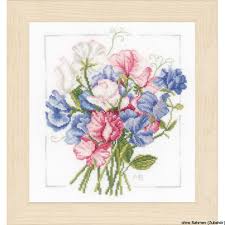 There are 12 items in this collection. Buy Cross Stitch Kit Colourful Bouquet Counter Cloth Lanarte 28 69