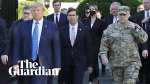 Tucker carlson called general mark milley a stupid pig on thursday after he showed support for the teaching of critical race theory. Top Us Military General Mark Milley Apologizes For Trump Church Photo Op Donald Trump The Guardian