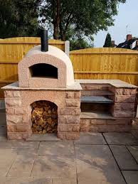 milan 750 pizza oven kit used with