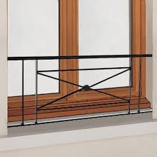 Appui De Fenetre Balcon Zenith Avec Main Courant Fer Acier 40x150cm Gemenos 13420