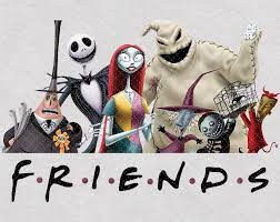 Friends Jack Sally Png Night Mare Before Etsy Nightmare Before Christmas Drawings Nightmare Before Christmas Tattoo Jack And Sally