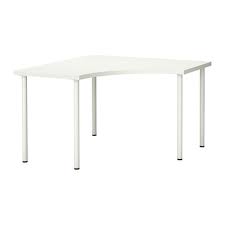 Linnmon Adils Corner Table White 47 1 4x47 1 4 Ikea Corner Table Corner Table Ikea Home Office Furniture