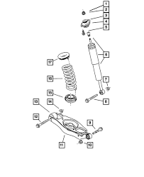 The repair should take you less than an hour if you have the right tools. Rear Suspension For 2006 Dodge Magnum Quirkparts