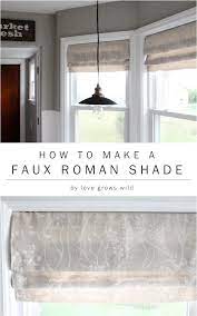 Maybe you would like to learn more about one of these? How To Make A Faux Roman Shade Love Grows Wild