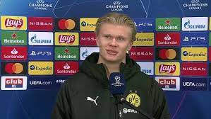 Haaland began his professional career at his hometown club bryne fk in 2016. Watch Dortmund Star Haaland Get Asked If He S Taking A Girlfriend Home In Weirdest Interview That Baffles Carragher