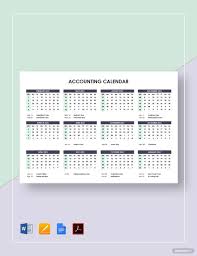 Sample Accounting Calendar Template Word Google Docs Apple Pages Pdf In 2020 Calendar Template Templates 2020 Calendar Template
