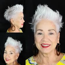 Shaggy hair is the new trend. Edgy Gray Haircuts These Aren T The Gray Hairstyles Your Grandma Wore It S Rosy