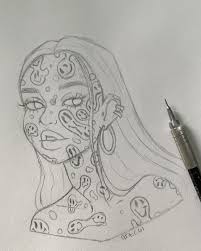 60 5k Likes 242 Comments Chloe Art Cgi On Instagram Click The Lin Art Sketches Art Drawings Sketches Creative Art Drawings Sketches Simple