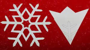 Paper Snowflake 01 How To Make A Paper Snowflakes Step By Step Tutorial Paper Snowflakes Paper Snowflake Designs Making Paper Snowflakes