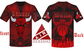 Choose from thousands of chicago bulls shirt designs for men, women, and children which have been created by our community of independent artists and iconic brands. Chicago Bulls T Shirt Design By Allinshirts Deviantart Com Basketball T Shirt Designs Shirt Designs Tshirt Designs