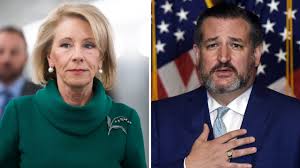 Contact ted cruz on messenger. Republicans Like Betsy Devos And Ted Cruz Are Cowards For Empowering Trump Teen Vogue