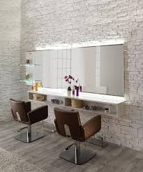 Salon Ambience Horizon Mirror Styling Station W Storage Salon Suites Decor Hair Salon Interior Hair Salon Decor