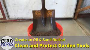 If you've ever left your tools out in the elements, then you undoubtedly have some rusty tools. Clean And Rustproof Garden Tools Sand Oil Bucket How To Youtube